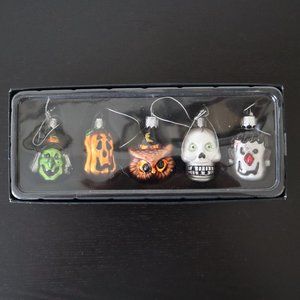 Vintage Pier 1 Imports Glass Halloween Ornaments / Vintage Halloween Ornaments